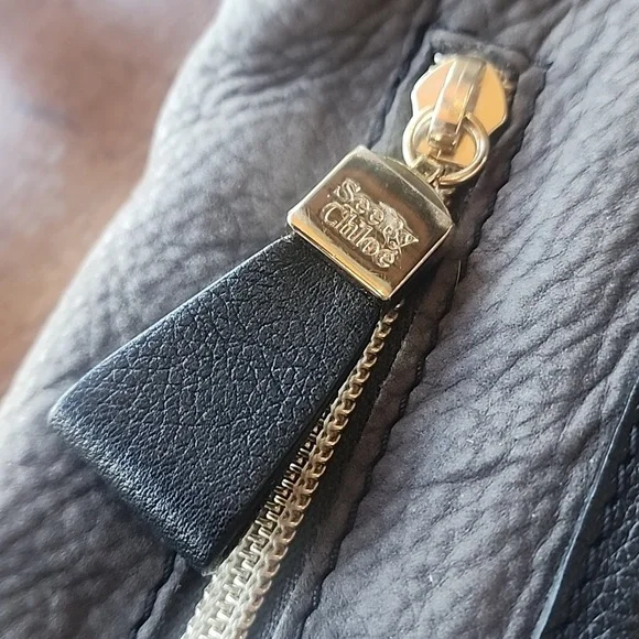 See By Chloe Harriet HOBO Large Gray Leather Tote Bag - Picture 11 of 16